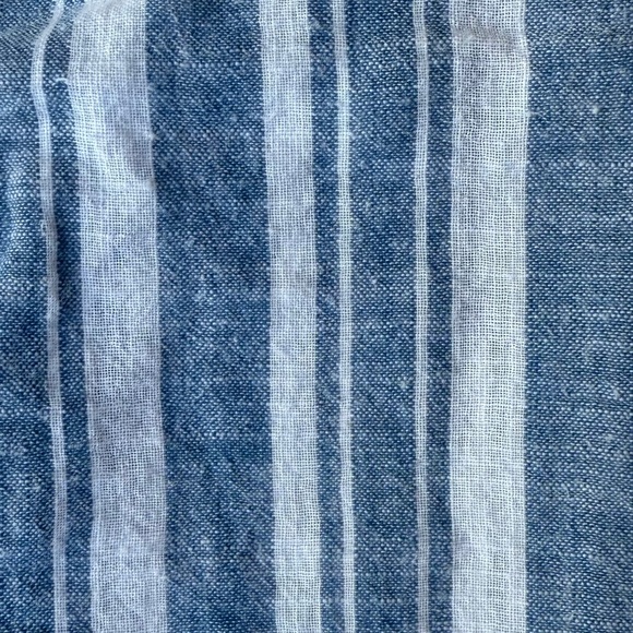Callie Striped Linen Tank - Picture 7 of 11